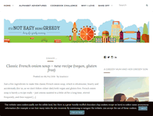 Tablet Screenshot of itsnoteasybeinggreedy.com